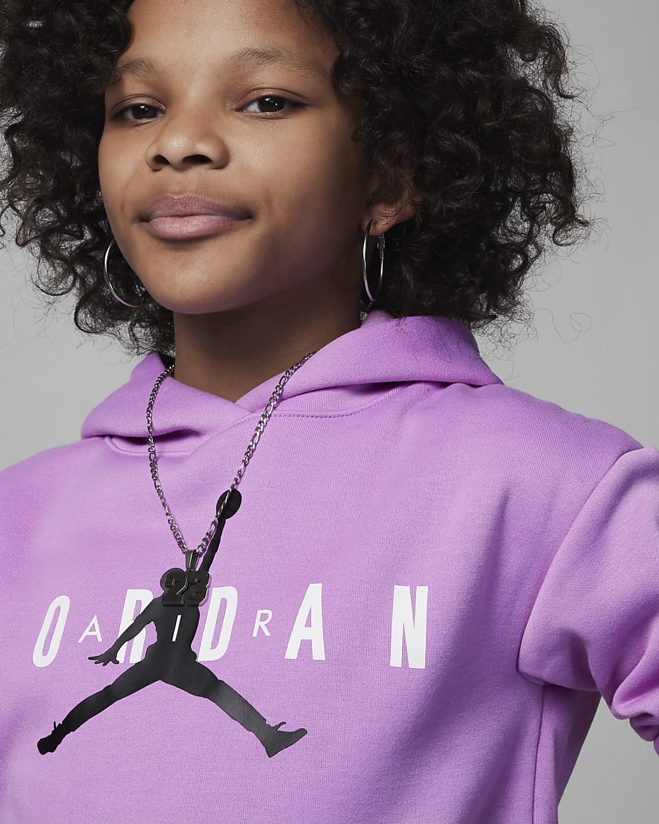 Felpa pullover sostenibile con cappuccio Jumpman Jordan Ragazzo a. Nike IT